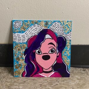 Hand painted Canvas panel